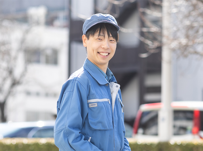 営業技術社員の写真
