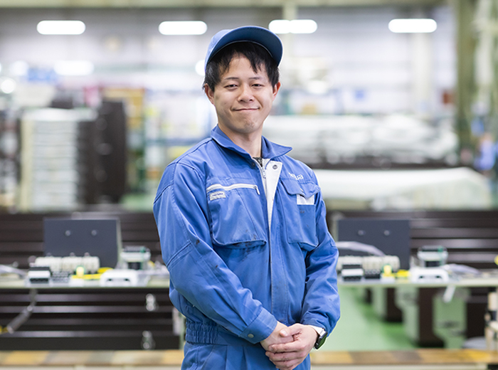 営業技術社員の写真