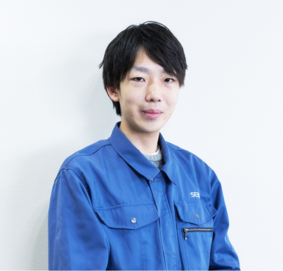 製造技術課所属 T.M.近影